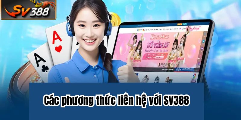 Các phương thức liên hệ với SV388